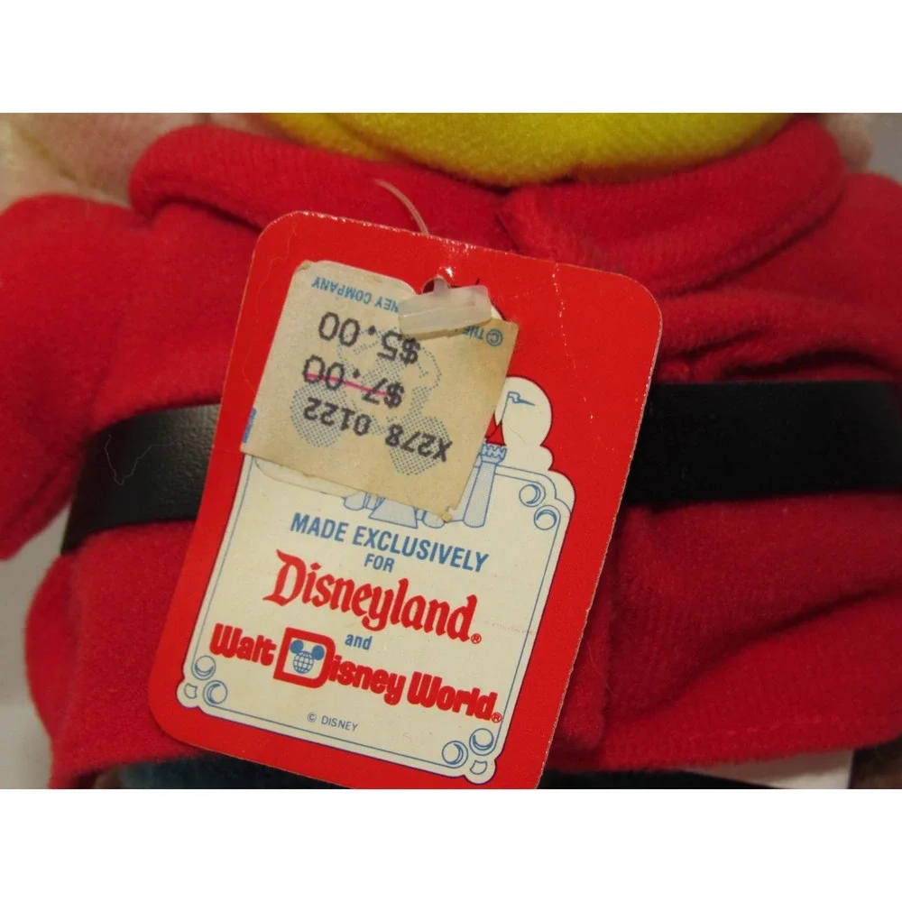 Vintage Disney Parks Snow White & Seven Dwarfs Plush Dolls - Doc &‎ Sneezy